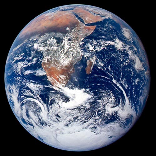 Photo of Africa from Apollo