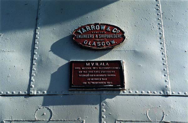 Photo of ship plaque Photo of ship plaque