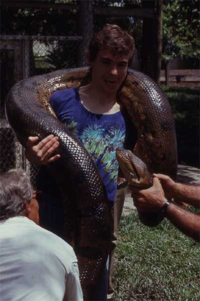 anaconda on shoulders photo anaconda on shoulders photo