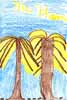 palm trees drawing
