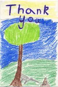 tree with anteater drawing tree with anteater drawing