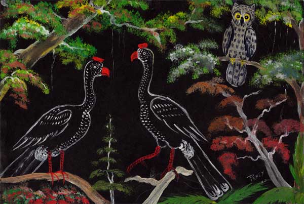 >group of birds painting >group of birds painting