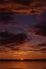 sunset at Caballacocha lake photo